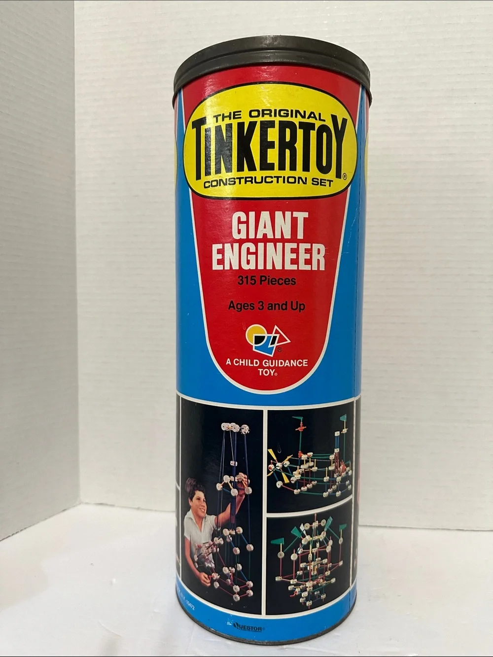 1970’s The Original Tinkertoy Construction Set Giant Engineer